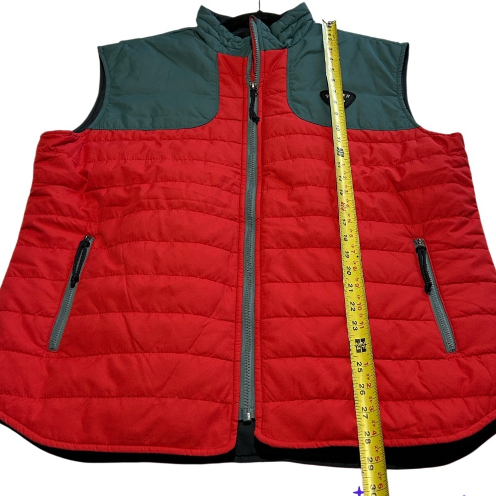 Howler Brothers Merlin Vest Men’s L Lightweight Quilted Red Grayish Green NWOT - Picture 15 of 15